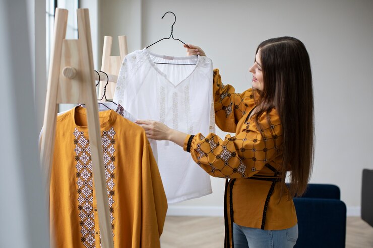 Model Baju Wanita yang cocok dikombinasikan Endek